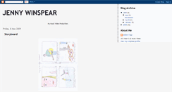 Desktop Screenshot of jennywinspear.blogspot.com