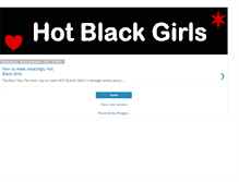 Tablet Screenshot of hotblackgirls.blogspot.com