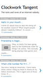 Mobile Screenshot of clockworktangent.blogspot.com