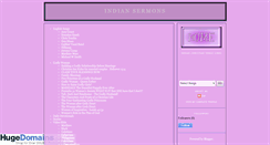 Desktop Screenshot of indiansermons.blogspot.com