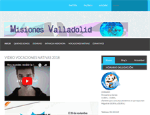 Tablet Screenshot of misionesvalladolid.blogspot.com