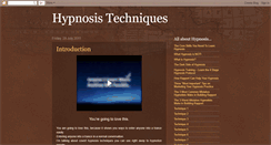 Desktop Screenshot of hypnotechniques.blogspot.com