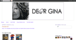 Desktop Screenshot of gina-deargina.blogspot.com