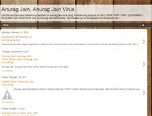 Tablet Screenshot of anuragjainvirus.blogspot.com