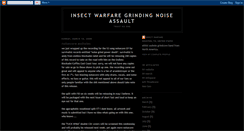 Desktop Screenshot of insectwarfare.blogspot.com