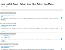 Tablet Screenshot of naturalmilksoap.blogspot.com