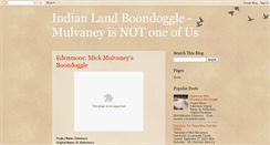 Desktop Screenshot of ilboondoggle.blogspot.com