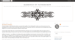 Desktop Screenshot of fathercrow.blogspot.com