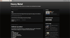 Desktop Screenshot of heavymetal-mattias.blogspot.com