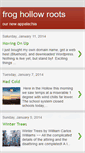 Mobile Screenshot of froghollowroots.blogspot.com