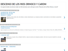 Tablet Screenshot of descensoorinoco-caroni.blogspot.com