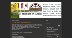 Desktop Screenshot of g-jalviglassdesigner.blogspot.com