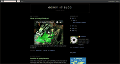 Desktop Screenshot of gorky17.blogspot.com