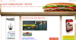 Desktop Screenshot of liguehamburguer-recife.blogspot.com