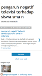 Mobile Screenshot of pengaruhnegatiftelevisiterhadapsi.blogspot.com