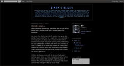 Desktop Screenshot of bikersblock.blogspot.com