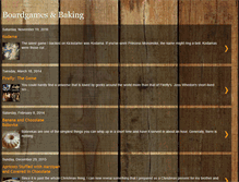 Tablet Screenshot of boardgamesandbaking.blogspot.com