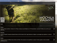 Tablet Screenshot of mochiladoviajante.blogspot.com
