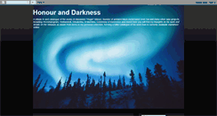 Desktop Screenshot of honouranddarkness.blogspot.com