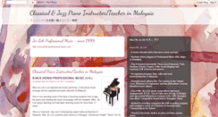 Desktop Screenshot of classical-jazz-pianoteacherinmalaysia.blogspot.com