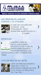 Mobile Screenshot of analisisclinicosmultilab.blogspot.com