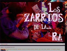 Tablet Screenshot of loszarriosdera.blogspot.com