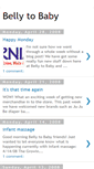 Mobile Screenshot of bellytobaby.blogspot.com
