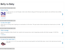 Tablet Screenshot of bellytobaby.blogspot.com