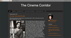 Desktop Screenshot of cinemacorridor.blogspot.com