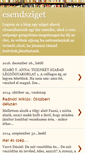 Mobile Screenshot of csendsziget.blogspot.com