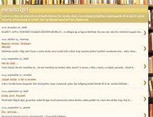 Tablet Screenshot of csendsziget.blogspot.com
