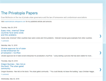 Tablet Screenshot of privatopia.blogspot.com