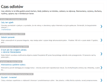 Tablet Screenshot of czasodlotow.blogspot.com