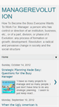 Mobile Screenshot of managerevolution.blogspot.com
