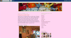 Desktop Screenshot of idlehandsladiesauxiliary.blogspot.com