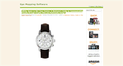Desktop Screenshot of gps-mapping-software.blogspot.com
