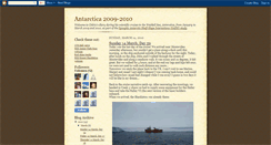 Desktop Screenshot of cedric-in-antarctica-2009.blogspot.com