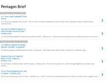 Tablet Screenshot of pentagonbrief.blogspot.com