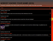 Tablet Screenshot of nobodyknowsyourname.blogspot.com