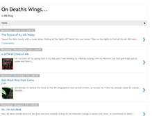 Tablet Screenshot of ondeathswings.blogspot.com