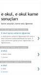 Mobile Screenshot of e-okulkarnesonuclari.blogspot.com