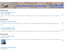 Tablet Screenshot of galapagos-travel.blogspot.com