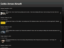 Tablet Screenshot of celticarrowairsoft.blogspot.com