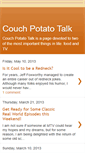 Mobile Screenshot of couchpotatotalk.blogspot.com