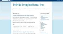 Desktop Screenshot of infinite-imaginations-inc.blogspot.com