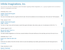 Tablet Screenshot of infinite-imaginations-inc.blogspot.com