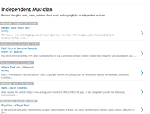 Tablet Screenshot of independentmusician.blogspot.com