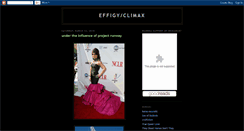 Desktop Screenshot of effigyclimax.blogspot.com