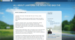 Desktop Screenshot of goodbaduglylawyers.blogspot.com