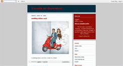 Desktop Screenshot of itsonlyanillustration.blogspot.com